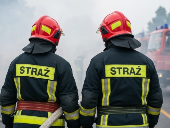 Trzech mężczyzn zatrzymanych po pożarze samochodu – rozbita siatka przestępcza!