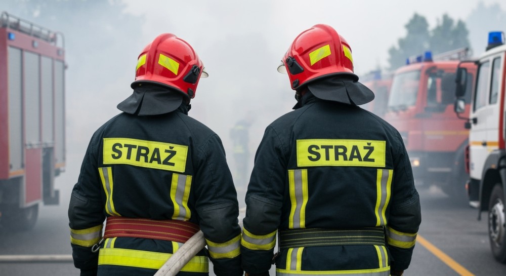 Trzech mężczyzn zatrzymanych po pożarze samochodu – rozbita siatka przestępcza!