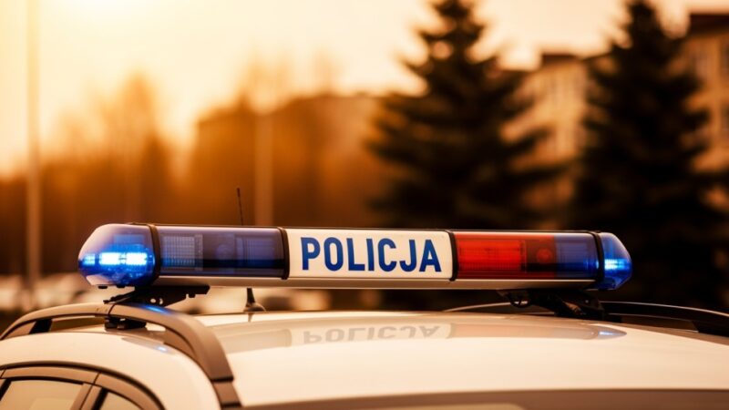 Warszawski pościg: mężczyzna z zakazami taranował radiowóz i uciekał przed policją