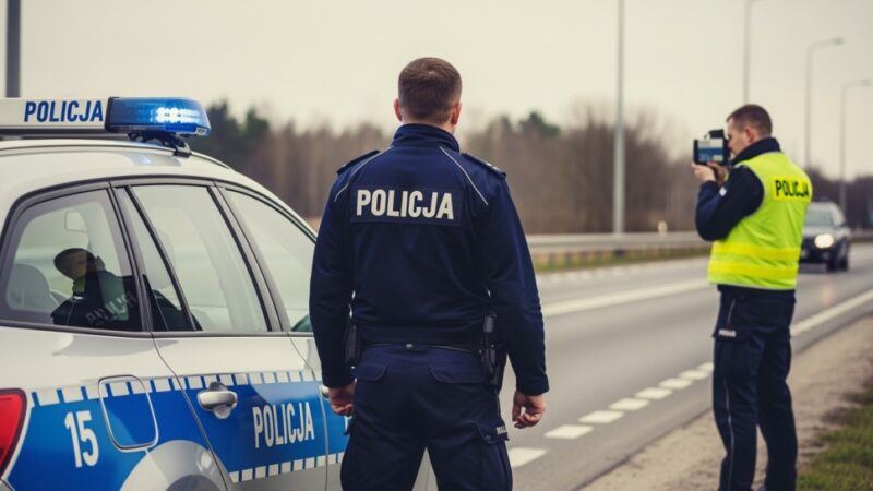 Młody kierowca zakończył jazdę na hydrancie – bez uprawnień i zignorowanym znakiem!