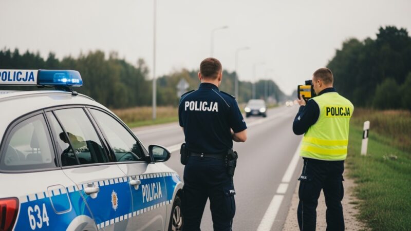 Dramatyczne dachowanie w Garwolinie: Jak reagować na niepokojące zachowanie kierowców?