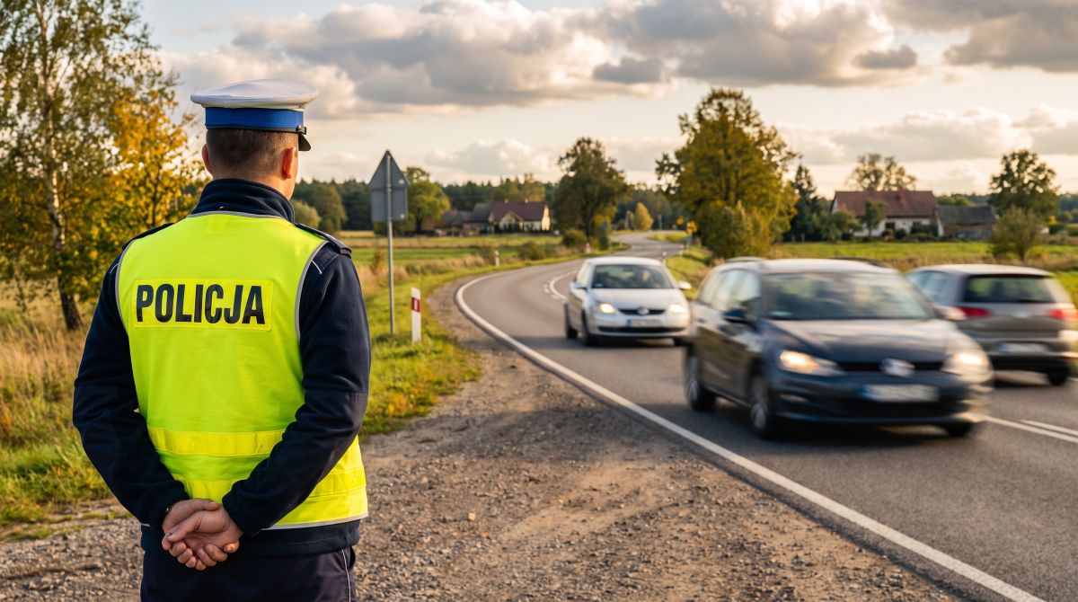 Surowa kara dla kierowcy za niebezpieczną jazdę w Konstancinie