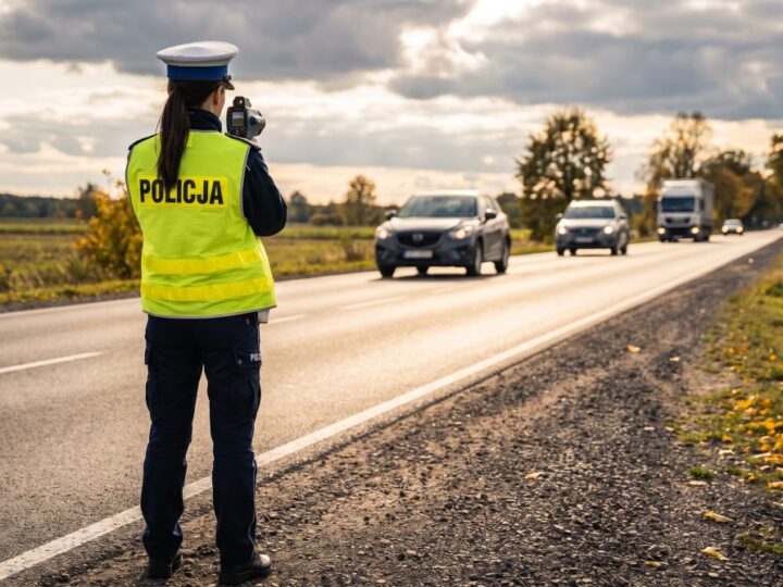 Kierowca na podwójnym gazie w rękach policji!