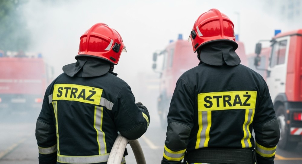 Nocny pożar w Elsnerowie: szybka akcja ratunkowa uratowała mieszkańców