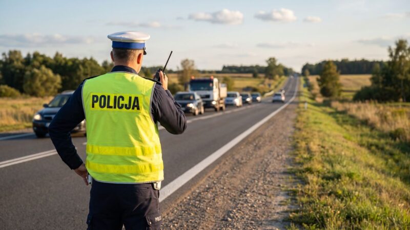 26-latek stracił prawo jazdy za przekroczenie prędkości o 54 km/h