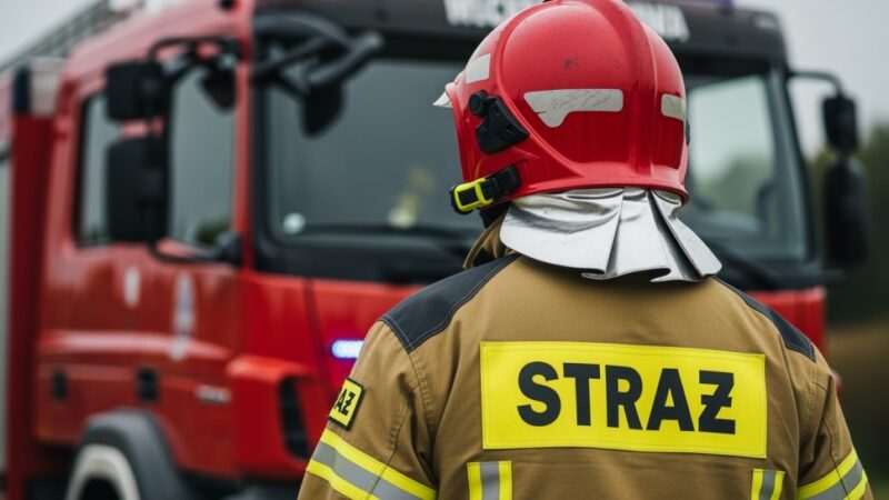 Błyskawiczna reakcja uratowała budynek przed pożarem
