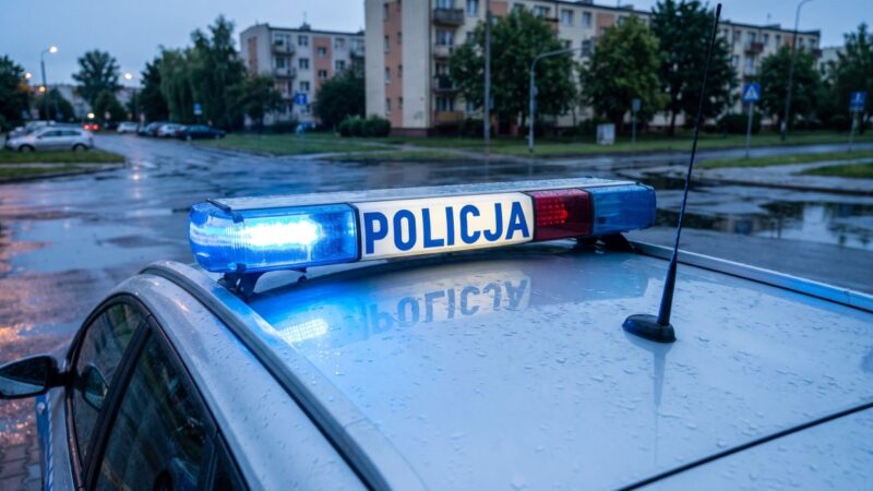 Gaz pieprzowy w akcji: złodziej alkoholu w Serocku zatrzymany!