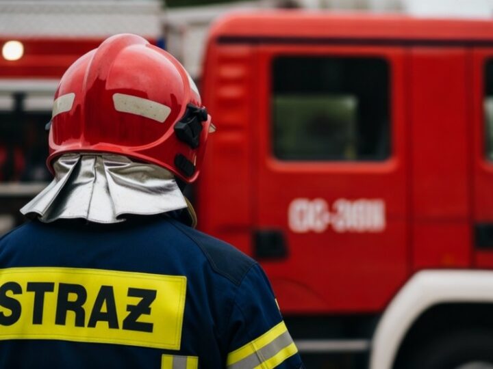 Wrzesień w OSP Ursus: intensywne interwencje i spotkania z mieszkańcami