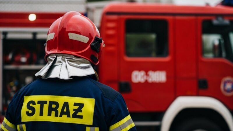 Wrzesień w OSP Ursus: intensywne interwencje i spotkania z mieszkańcami