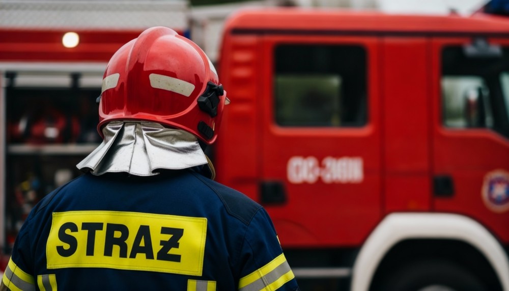 Wrzesień w OSP Ursus: intensywne interwencje i spotkania z mieszkańcami