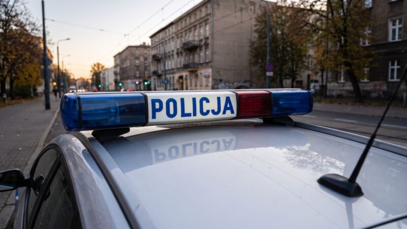 Niebezpieczne noce na DK50: Łoś i wypadek z ciężarówką w Morgach