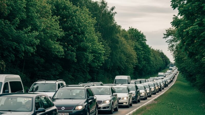 Znicz 2026 w Nowym Dworze: jednokierunkowe ulice i ograniczony dojazd do cmentarza